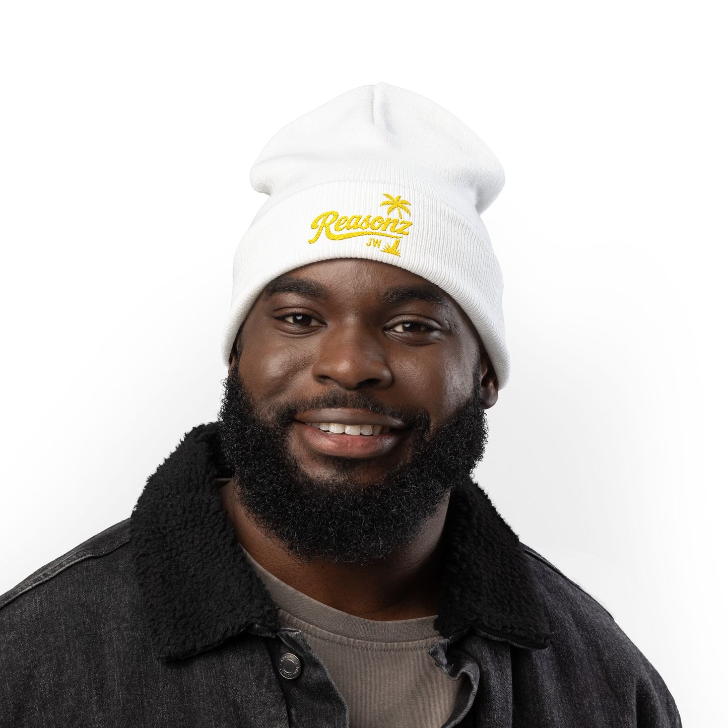Reasonz embroidered beanie