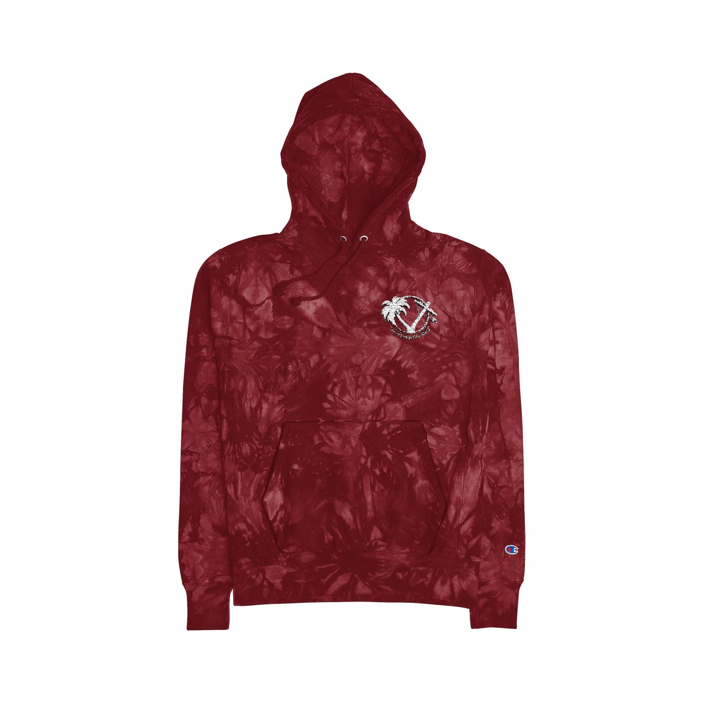Unisex Champion Tie-Dye Hoodie (Embroidery)
