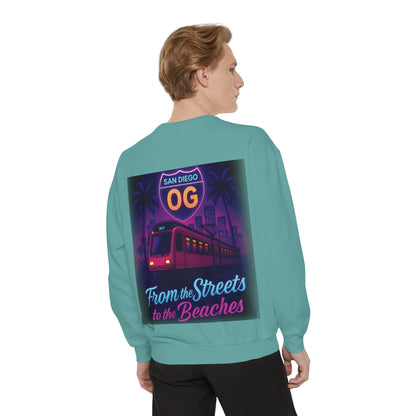 San Diego OG Sweatshirt, Casual Streetwear, Perfect for Beach Lovers, Gift for Travelers, Vibrant Graphic Design