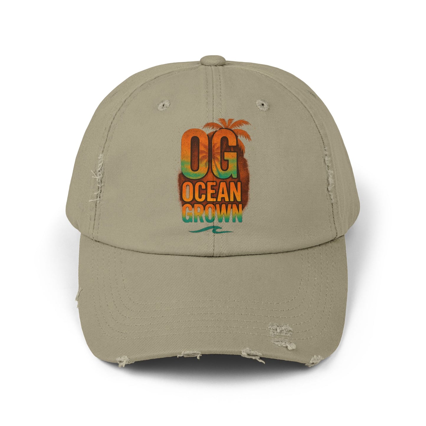 Unisex Distressed Cap