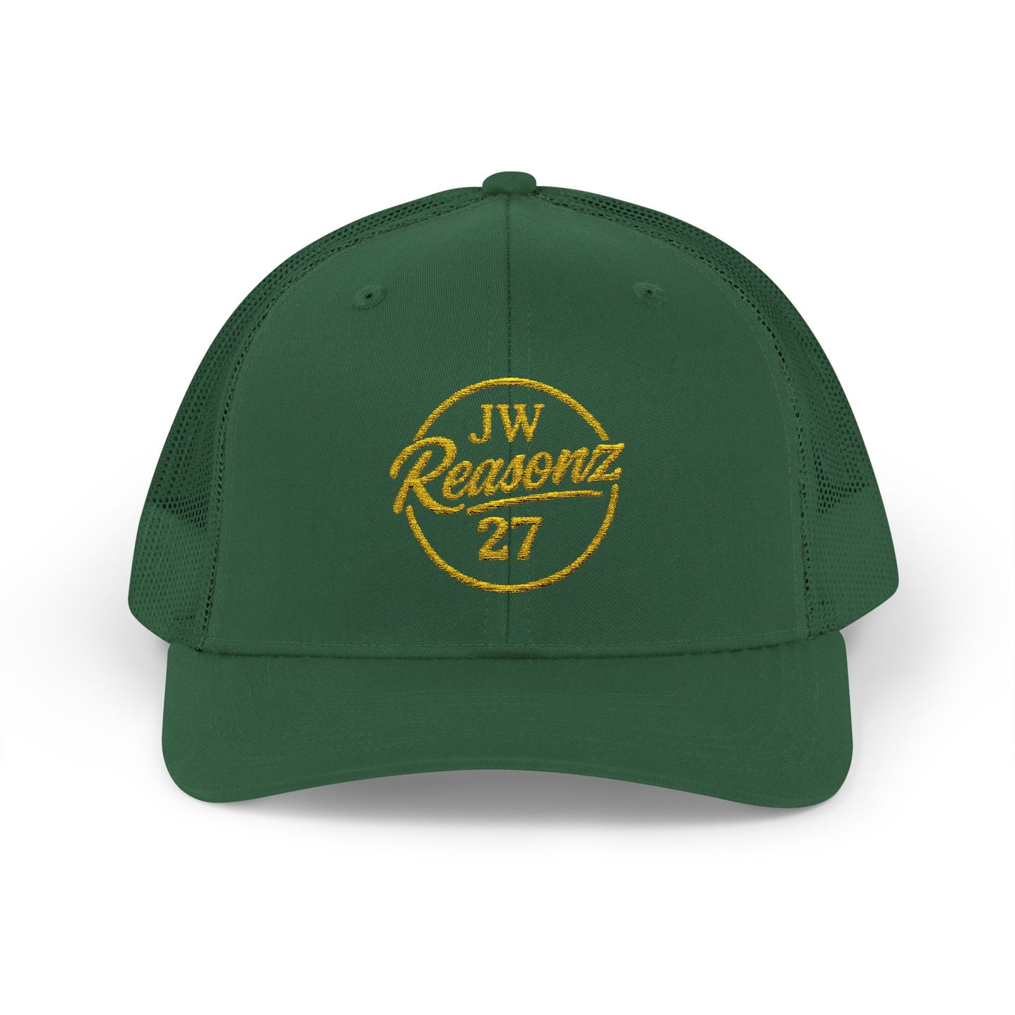 Embroidered 'Reavonz 27' Snapback Trucker Cap