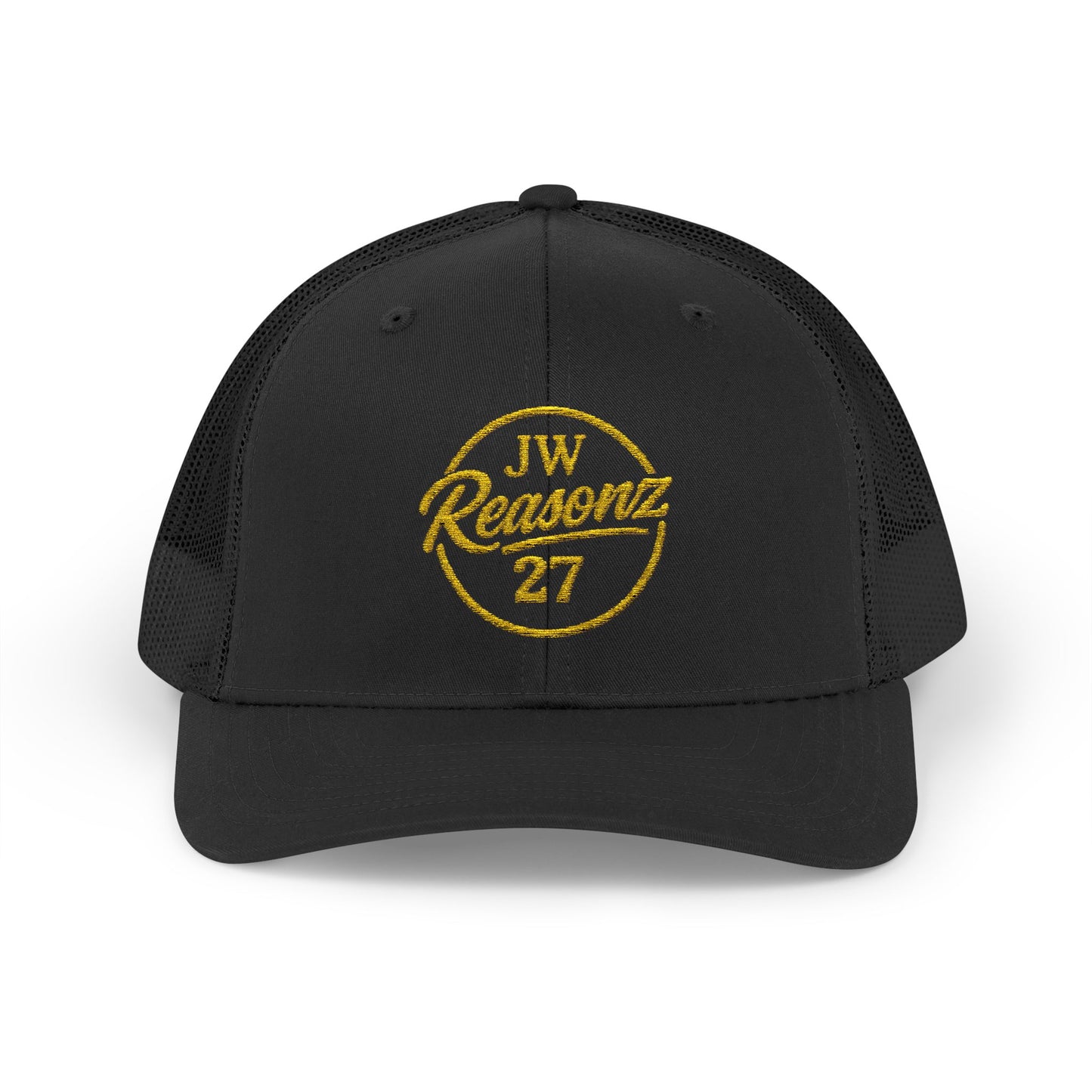 Embroidered 'Reavonz 27' Snapback Trucker Cap