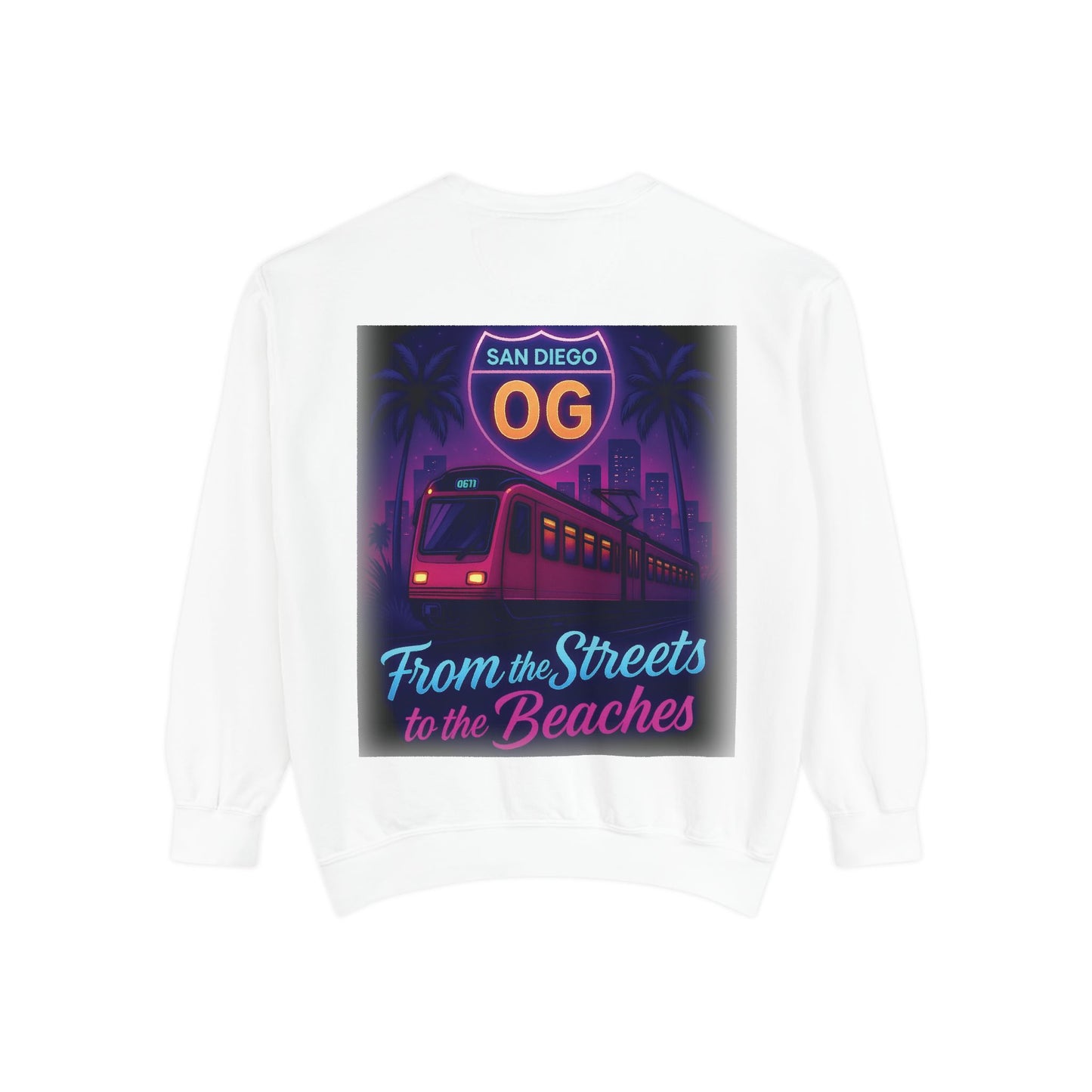 San Diego OG Sweatshirt, Casual Streetwear, Perfect for Beach Lovers, Gift for Travelers, Vibrant Graphic Design