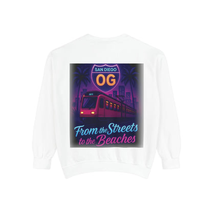 San Diego OG Sweatshirt, Casual Streetwear, Perfect for Beach Lovers, Gift for Travelers, Vibrant Graphic Design