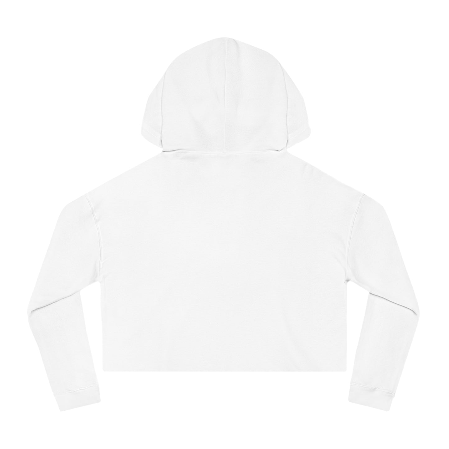 Cropped Hoodie — 'Reasonz' Surf Palm Logo Women's Cropped Hooded Sweatshirt