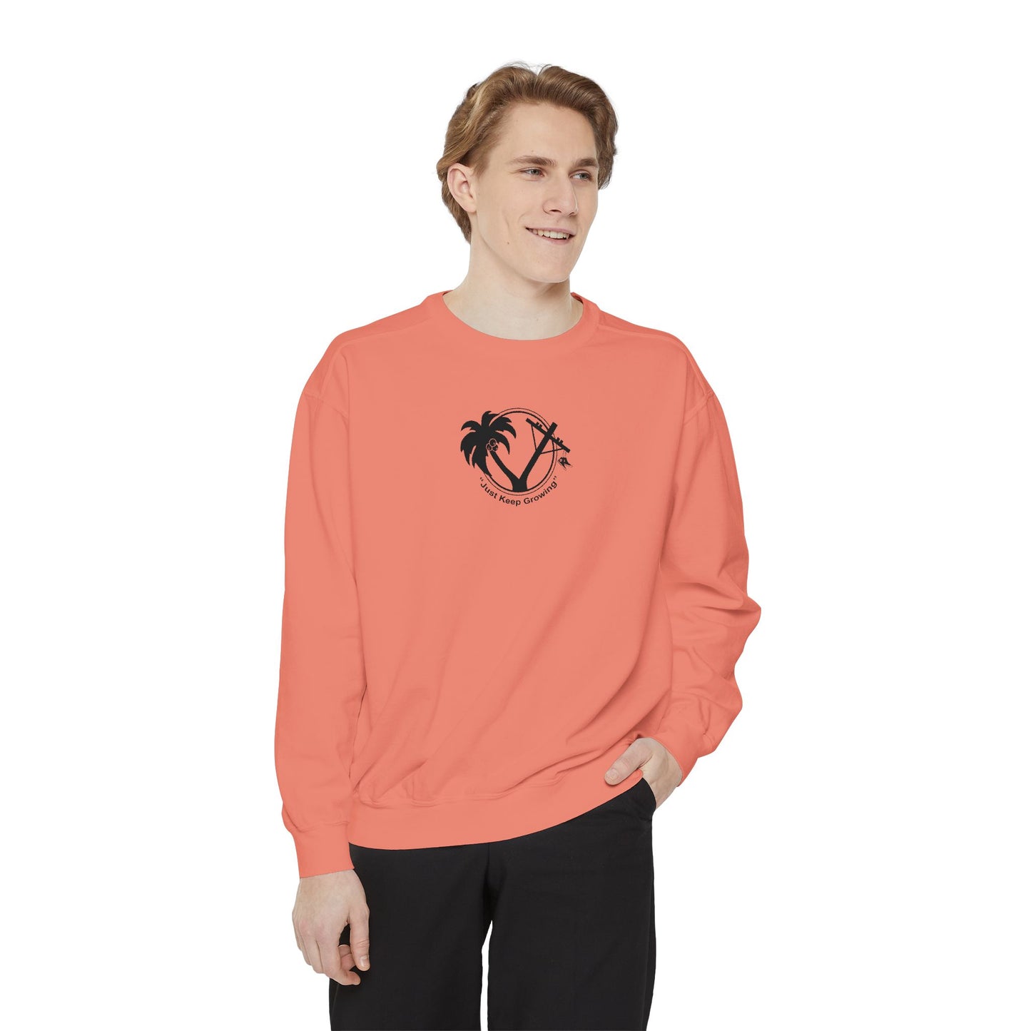 Unisex Garment-Dyed Sweatshirt