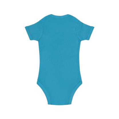 Baby Bodysuit — "Ocean Grown" Palm Logo Infant Onesie