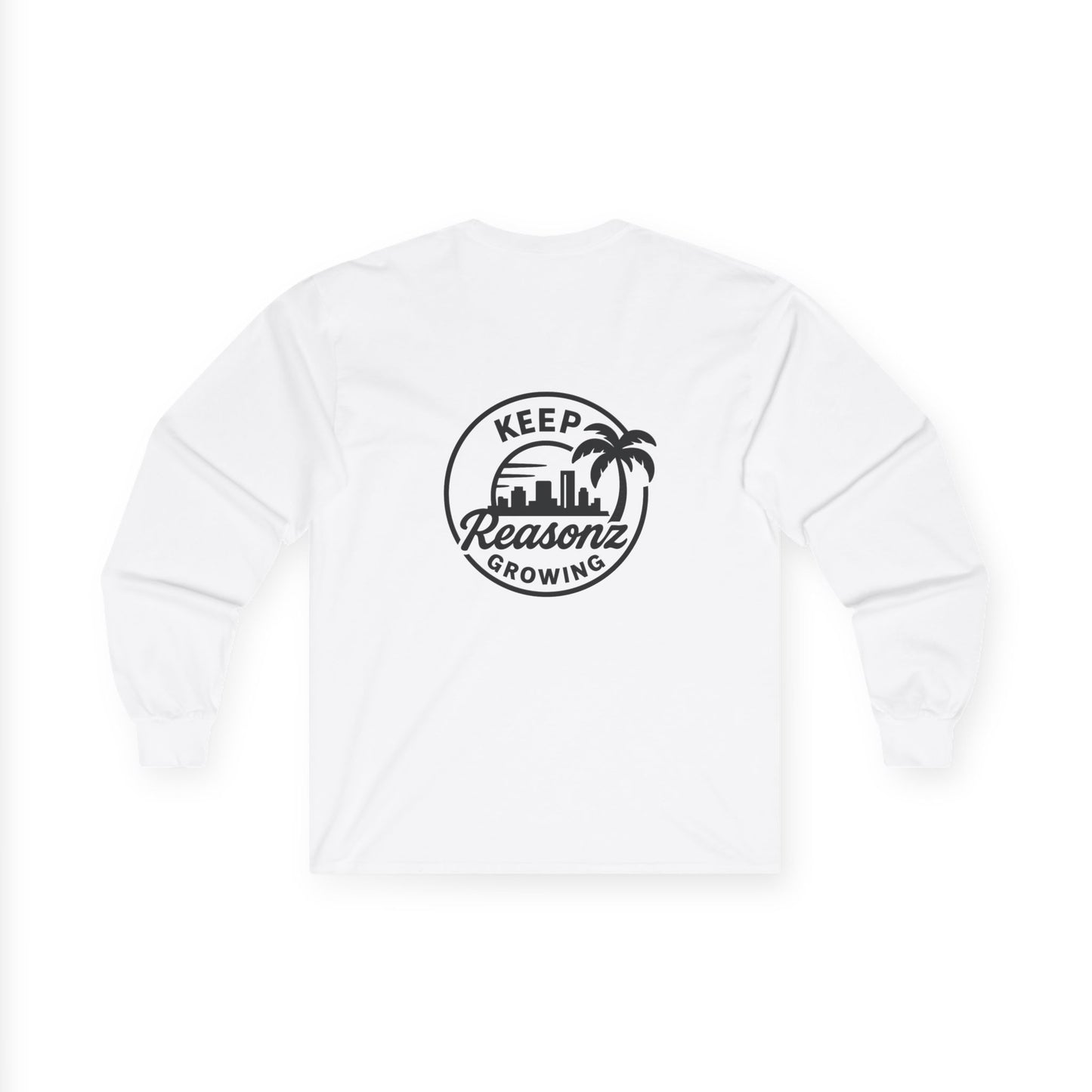 Keep Reasonz Growing Long Sleeve Tee — San Diego Skyline Graphic