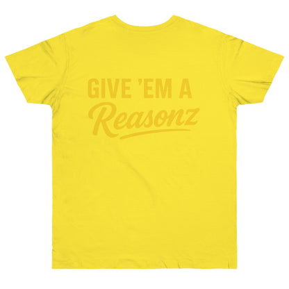 Give ’Em a Reasonz Legacy Tee- Reasonz JW Champion Edition