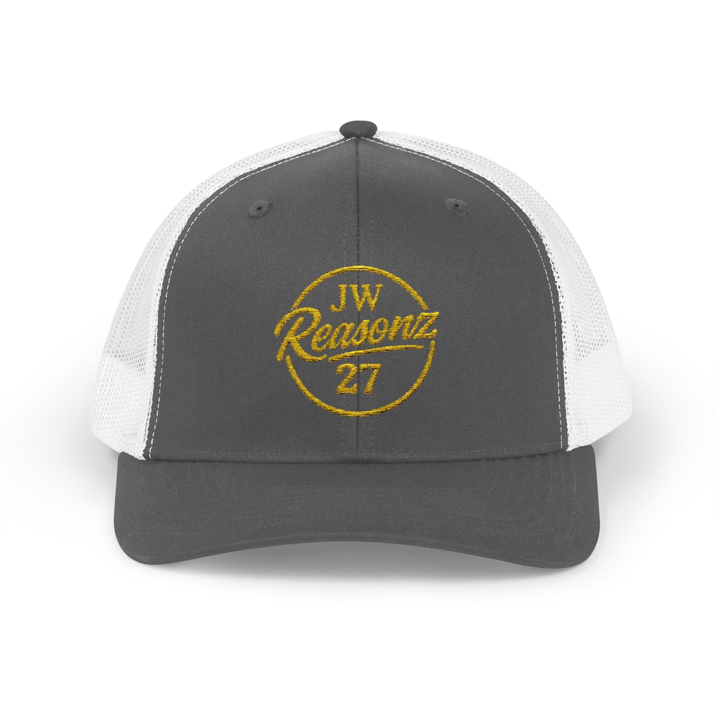 Embroidered 'Reavonz 27' Snapback Trucker Cap