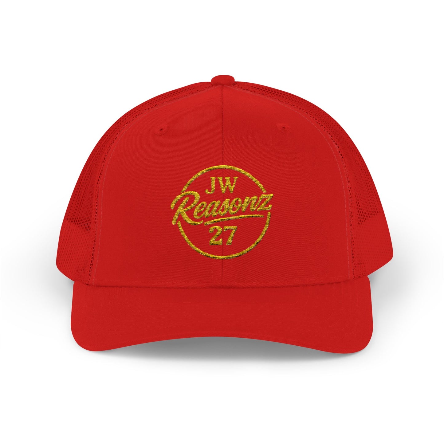 Embroidered 'Reavonz 27' Snapback Trucker Cap