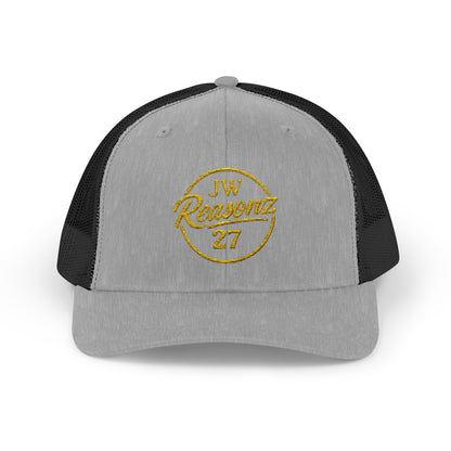 Embroidered 'Reavonz 27' Snapback Trucker Cap