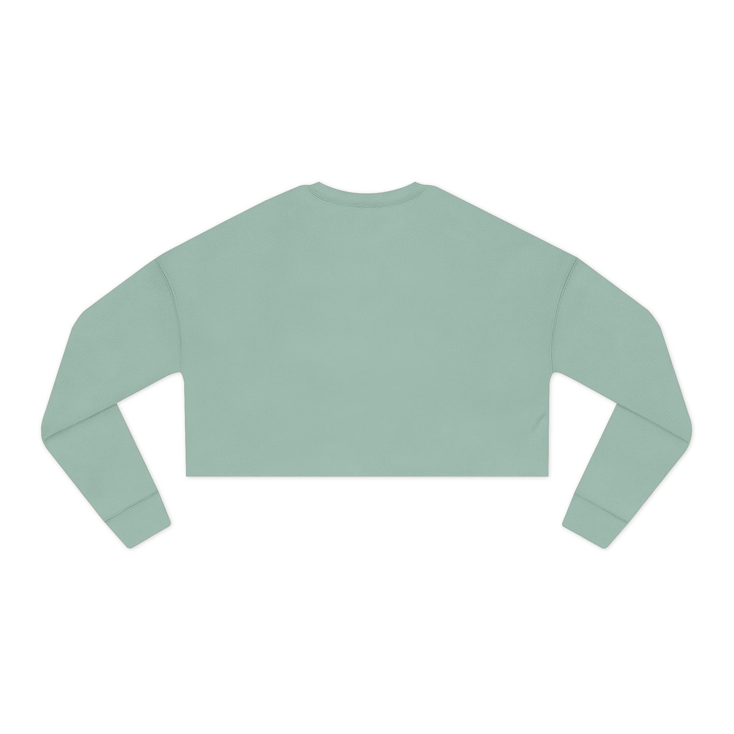 Reasonz Floral Cropped Sweatshirt — Women's Casual Vintage-Inspired Pullover