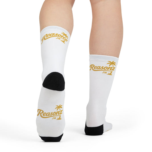 Reasonz JW Crew Socks- Reasonz JW Gold Edition