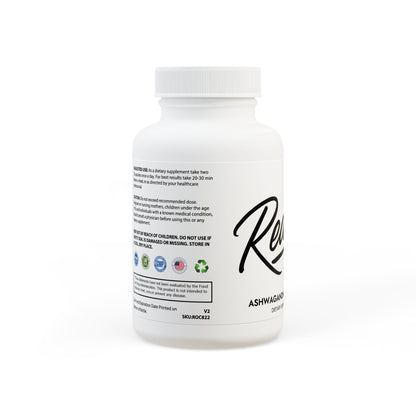 Reasonz Ashwagandha and Black Pepper Supplement (60 capsules)