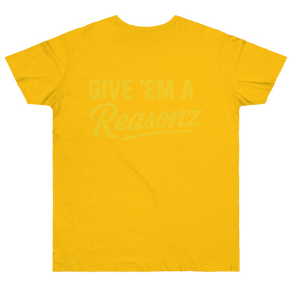 Give ’Em a Reasonz Legacy Tee- Reasonz JW Champion Edition