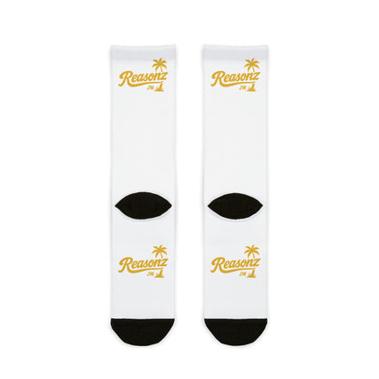 Reasonz JW Crew Socks- Reasonz JW Gold Edition