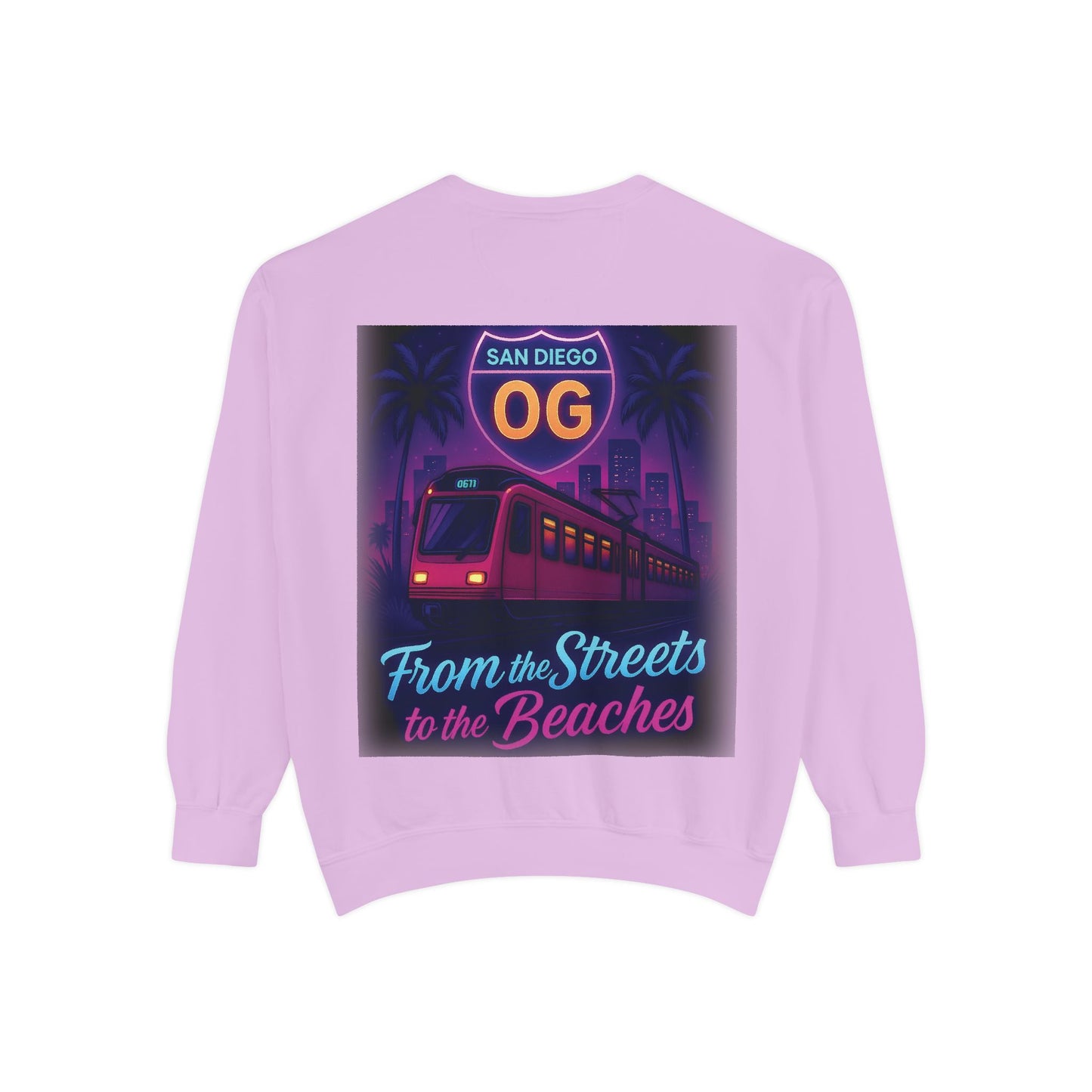 San Diego OG Sweatshirt, Casual Streetwear, Perfect for Beach Lovers, Gift for Travelers, Vibrant Graphic Design