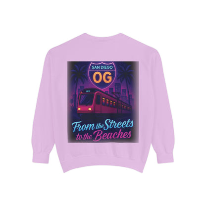 San Diego OG Sweatshirt, Casual Streetwear, Perfect for Beach Lovers, Gift for Travelers, Vibrant Graphic Design