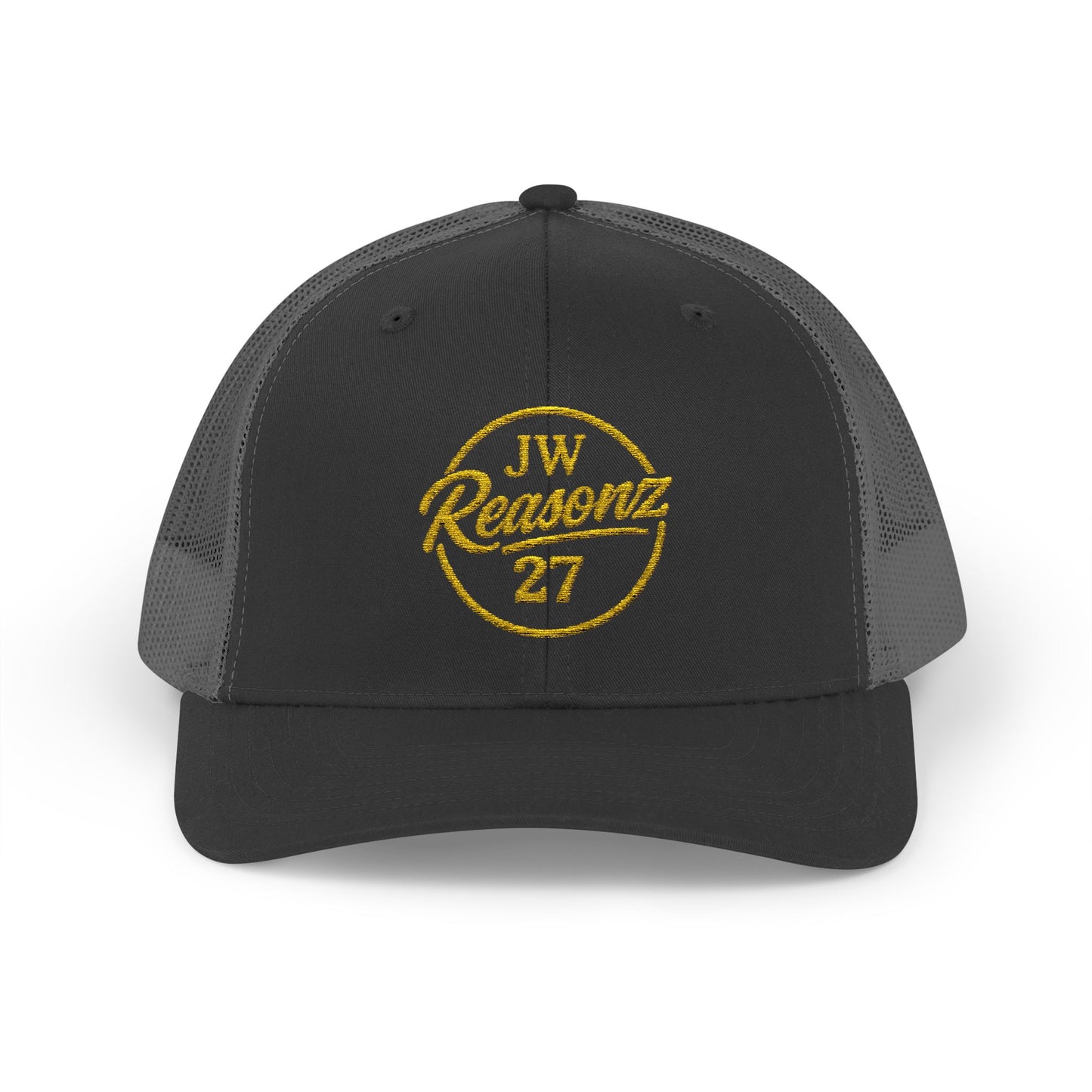 Embroidered 'Reavonz 27' Snapback Trucker Cap