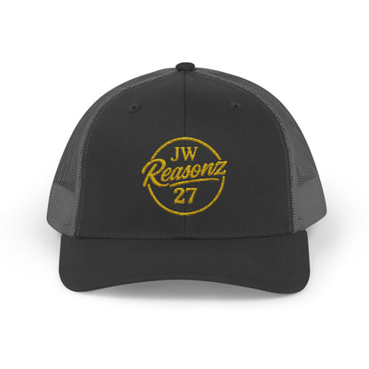 Embroidered 'Reavonz 27' Snapback Trucker Cap