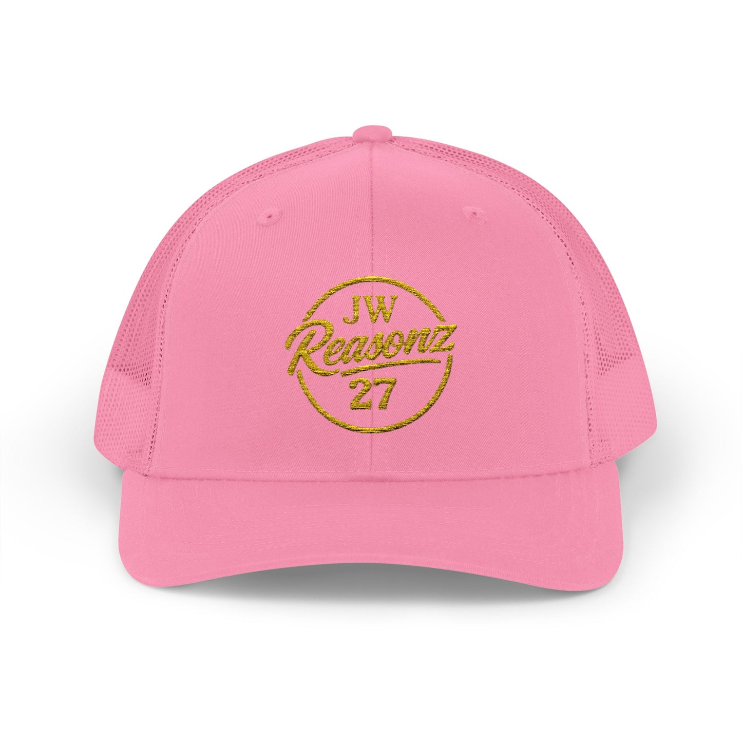 Embroidered 'Reavonz 27' Snapback Trucker Cap