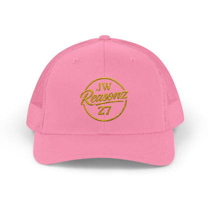 Embroidered 'Reavonz 27' Snapback Trucker Cap