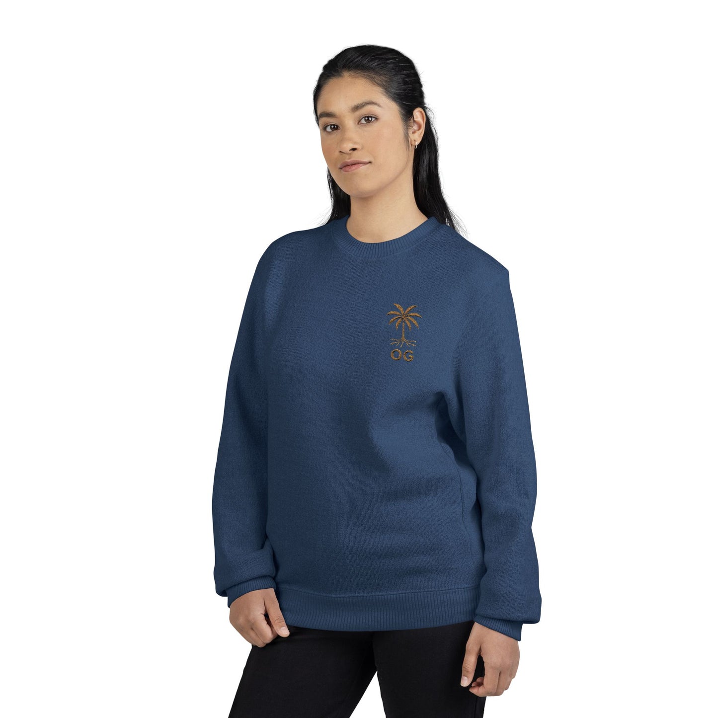 Cozy Embroidered Nantucket Crewneck Sweatshirt, Unisex Casual Wear, Fall Layering, Nautical Gift, Retro Vibe