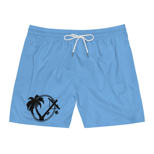 Men's Mid-Length Swim Shorts (AOP)