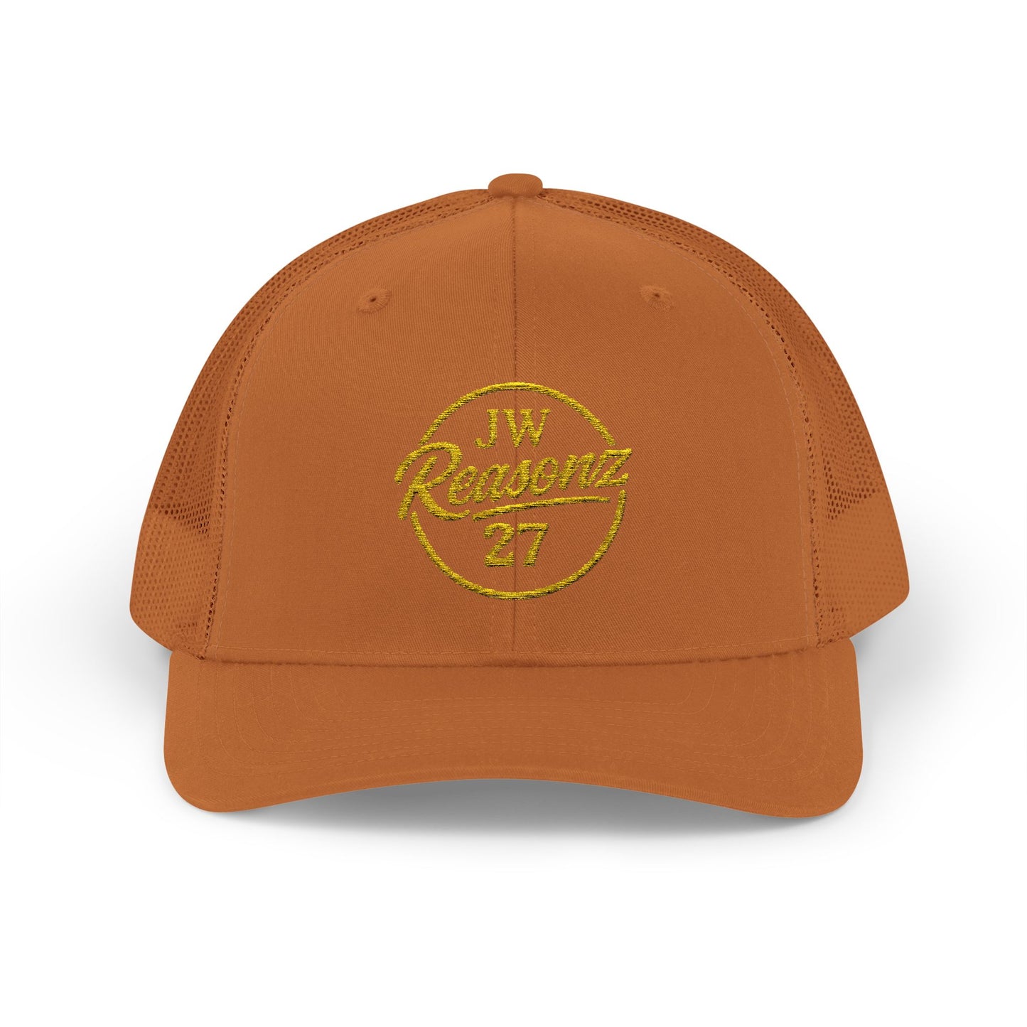 Embroidered 'Reavonz 27' Snapback Trucker Cap