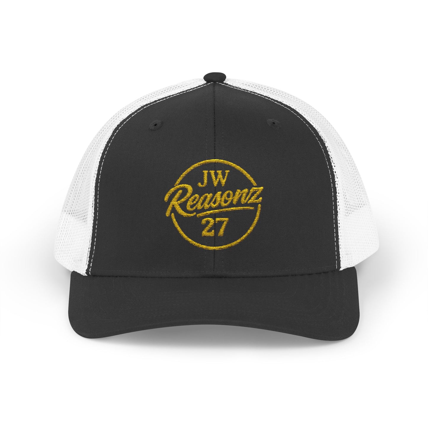 Embroidered 'Reavonz 27' Snapback Trucker Cap