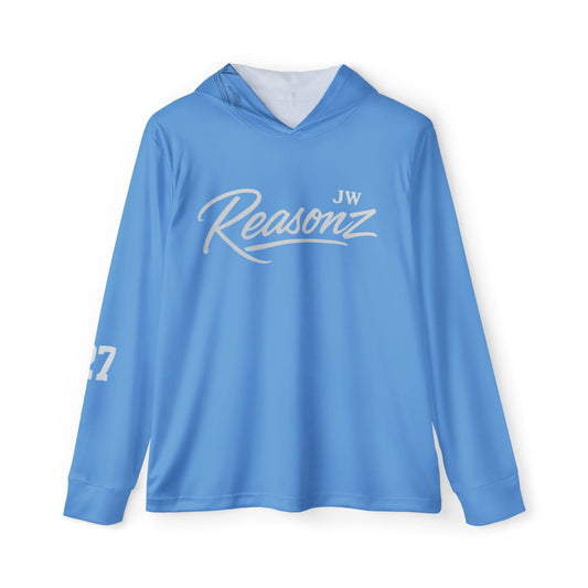 Legacy Blue Hoodie – Reasonz JW Performance Edition