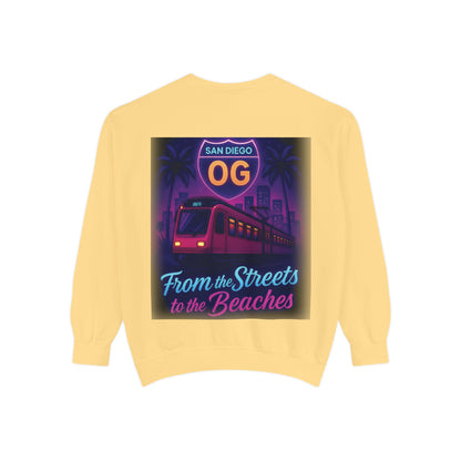 San Diego OG Sweatshirt, Casual Streetwear, Perfect for Beach Lovers, Gift for Travelers, Vibrant Graphic Design
