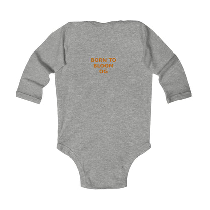 Infant Long Sleeve Bodysuit, Just Keep Growing Baby Bodysuit, Baby Shower Gift, Newborn Outfit, Cute Baby Clothes, Spring Baby Gift