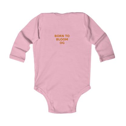 Infant Long Sleeve Bodysuit, Just Keep Growing Baby Bodysuit, Baby Shower Gift, Newborn Outfit, Cute Baby Clothes, Spring Baby Gift