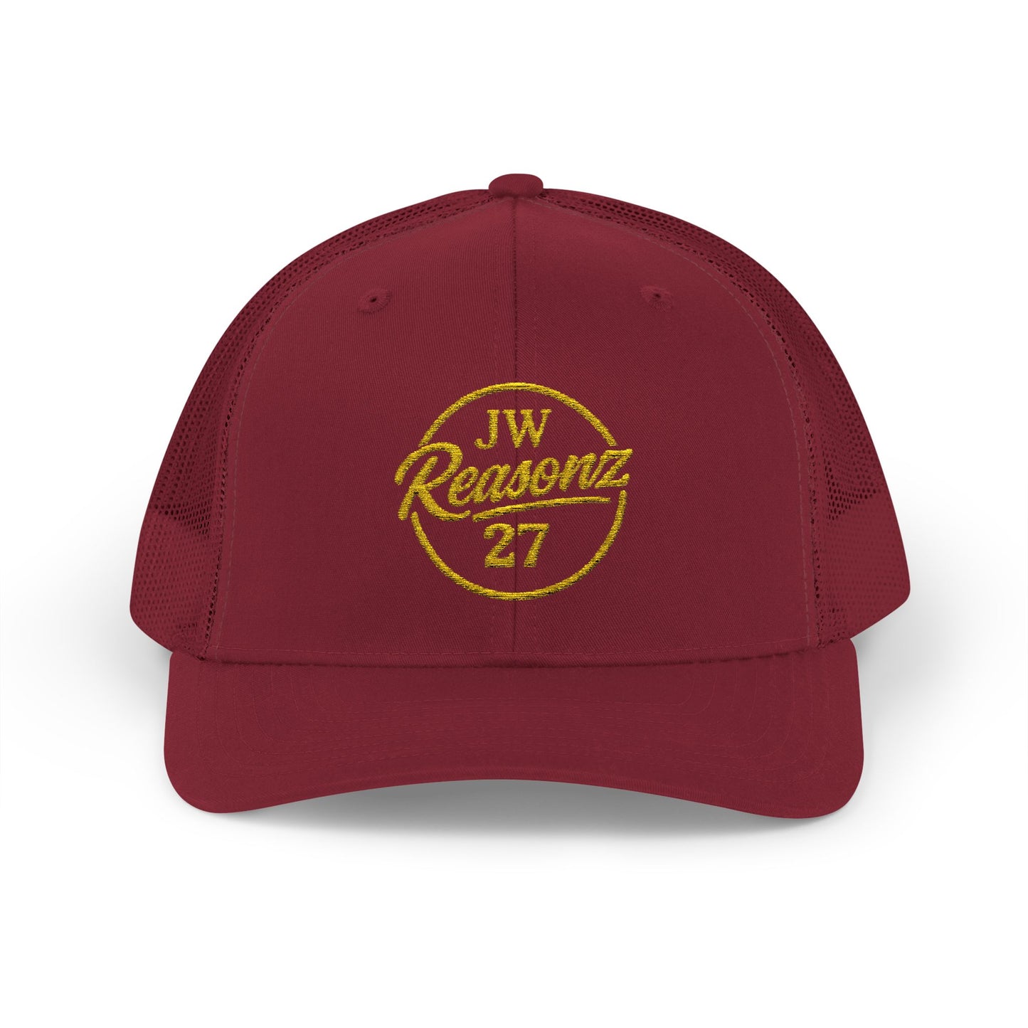 Embroidered 'Reavonz 27' Snapback Trucker Cap