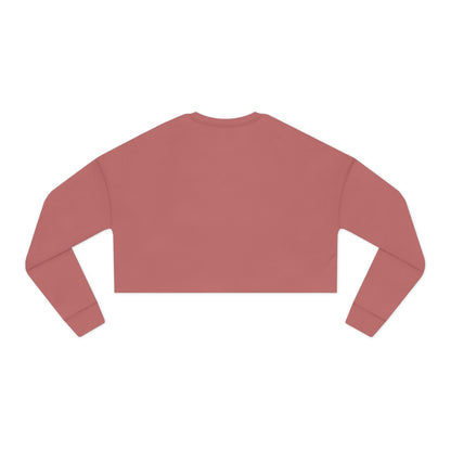 Reasonz Floral Cropped Sweatshirt — Women's Casual Vintage-Inspired Pullover