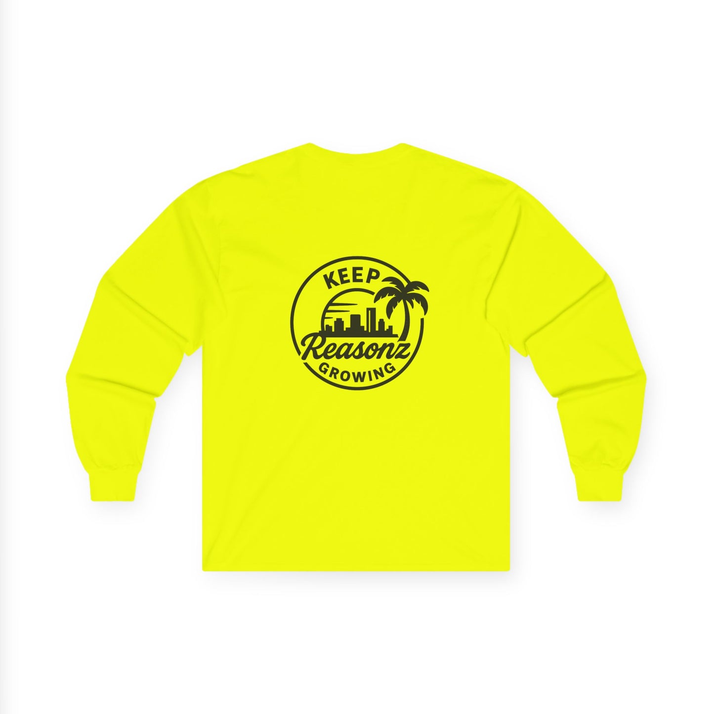 Keep Reasonz Growing Long Sleeve Tee — San Diego Skyline Graphic