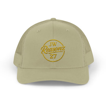 Embroidered 'Reavonz 27' Snapback Trucker Cap