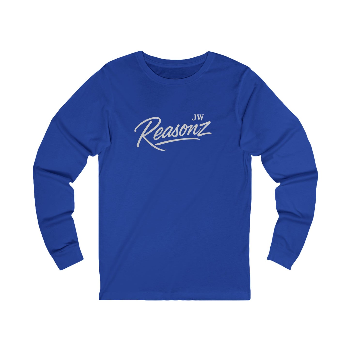 Reasonz Script Long Sleeve Tee — '27' Back Number Casual Baseball Shirt