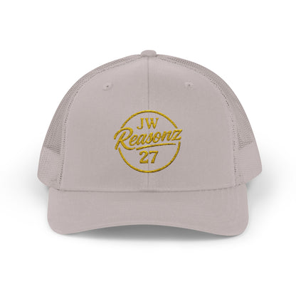 Embroidered 'Reavonz 27' Snapback Trucker Cap