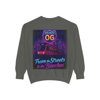 San Diego OG Sweatshirt, Casual Streetwear, Perfect for Beach Lovers, Gift for Travelers, Vibrant Graphic Design